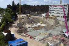 Vamed-Baustelle Luftbild